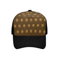 Hex Brown & Tan Unisex Baseball Cap