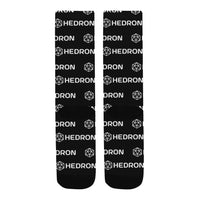 Hedron Combo White Men's Custom Socks