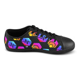 Hex Pulse Combo Black Women's Canvas Shoes