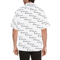 HEXdotcom Combo Grey Men's All Over Print Hawaiian Shirt