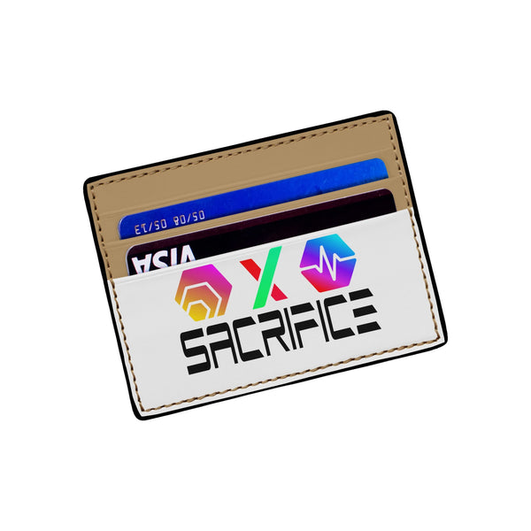 Sacrifice Black Card Holder (Two-Side Print)