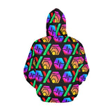 HPXdotCOM Black Men's All Over Print Hoodie