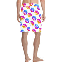 Hex Pulse Combo Men's All Over Print Casual Shorts