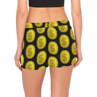 IM 3D BLK Women's Pajama Shorts