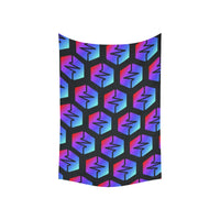 Pulse Black Wall Tapestry 60"(W) x 40"(H)