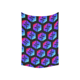 Pulse Black Wall Tapestry 60"(W) x 40"(H)