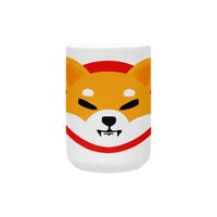 Shiba Inu Logo Plus-Size Mug (15 OZ)