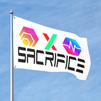 Sacrifice Black Custom Flag (60" x 36")(One Side)