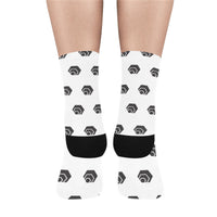 Hex Black Sublimated Crew Socks (3 Packs)