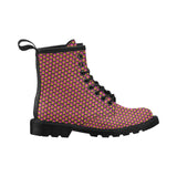 Hex Small Black Women's PU Leather Martens Boots