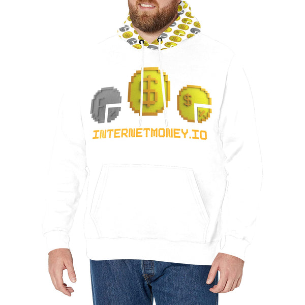 IM ALL 3 WHT New Men's All-Over Print Hoodie