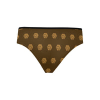 Hex Brown & Tan Women's Hipster Panties