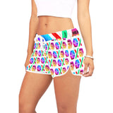 HPXdotCOM Women's All Over Print Casual Shorts