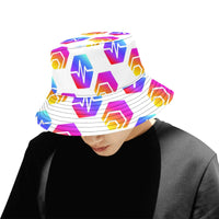 Hex Pulse Combo Unisex Summer Single-Layer Bucket Hat