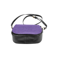 Pulses Small Black Classic Saddle Bag