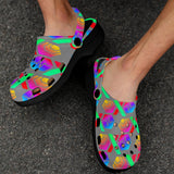 Hex PulseX Pulse Dark Grey Custom Print Adults Clogs