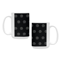 Hex Black & Grey Plus-Size Mug (15 OZ)