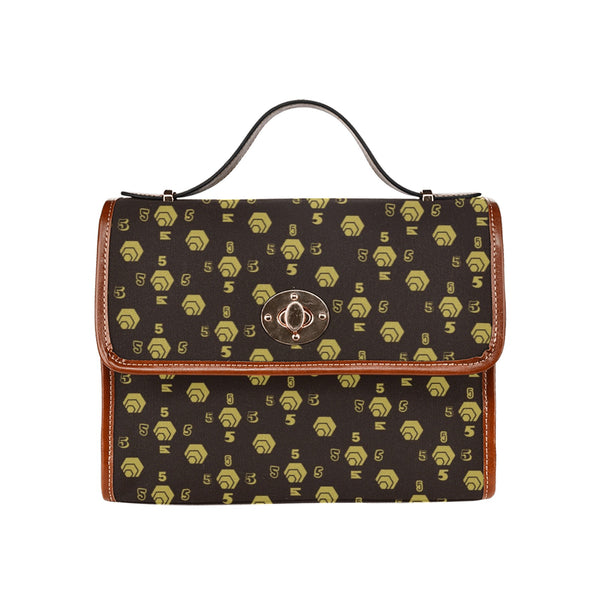 5555 All Over Print Waterproof Canvas Bag