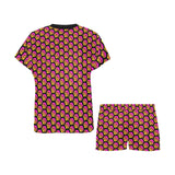 Hex Small Black Women's Short Pajama Set