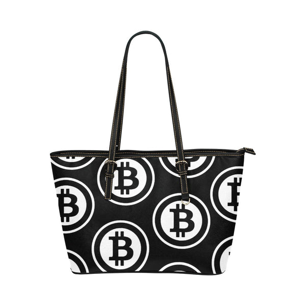 Bitcoin Black Tote Bag (Small)