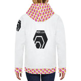 Hex Small Border Women's All-Over Print Hoodie