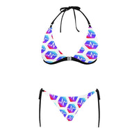 Pulse Sexy Halter Bikini Swimsuit (Front Buckle)