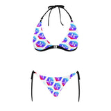 Pulse Sexy Halter Bikini Swimsuit (Front Buckle)