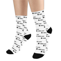 HEXdotcom Combo Sublimated Crew Socks (3 Packs)