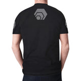 Hex Grey Logo Men's All Over Print Mesh T-shirt