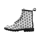 Future 3d WHT Men's PU Leather Martens Boots