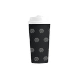 Hex Black & Grey Double Wall Plastic Mug