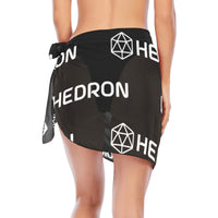 Hedron Combo White Women's Beach Sarong Wrap