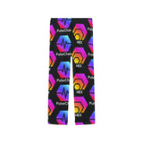 Hex Pulse TEXT Black Women's Pajama Pants