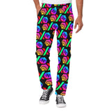 Hex PulseX Pulse Black Men's All Over Print Casual Trousers