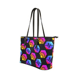 Hex Pulse Combo Black Tote Bag (Small)