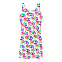 Hex PulseX Pulse All Over Print Vest Short Jumpsuit