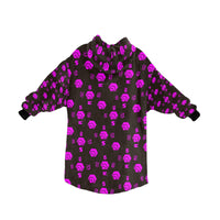 5555 Pink Blanket Hoodie for Women