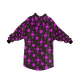 5555 Pink Blanket Hoodie for Women