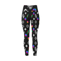 RH HPX Color White Women's High-Waisted Leggings