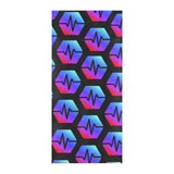 Pulse Black Beach Mat 32" x 71"