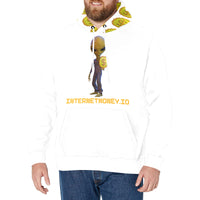 IM 3D WHT New Men's All-Over Print Hoodie