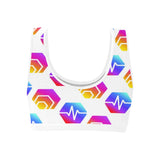 Hex Pulse Combo Women's All Over Print Sports Bra