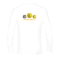 InternetMoney White Classic Men's T-shirt (Long-Sleeve)