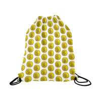 IM 3D WHT Drawstring Bags