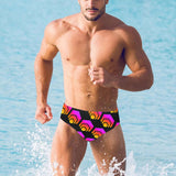 Hex Black Men's Swimming Briefs