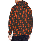 5555 Orange Men's All Over Print Hoodie