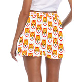 Shiba Inu Women's Casual Beach Shorts