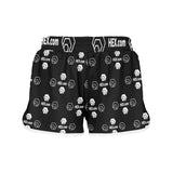 Hex Dot Com White Women's Sports Shorts