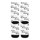 HEXdotcom Combo Sublimated Crew Socks (3 Packs)