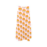 Shiba Inu Sleeveless Tank Dress with Pockets